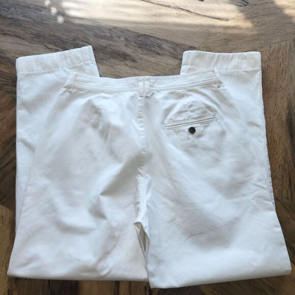 Vintage 90's Liz Claiborne White Tapered Leg Jeans Sz 8P - Picture 2 of 8